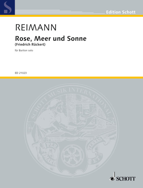 Front Cover Image Rose, Meer und Sonne 