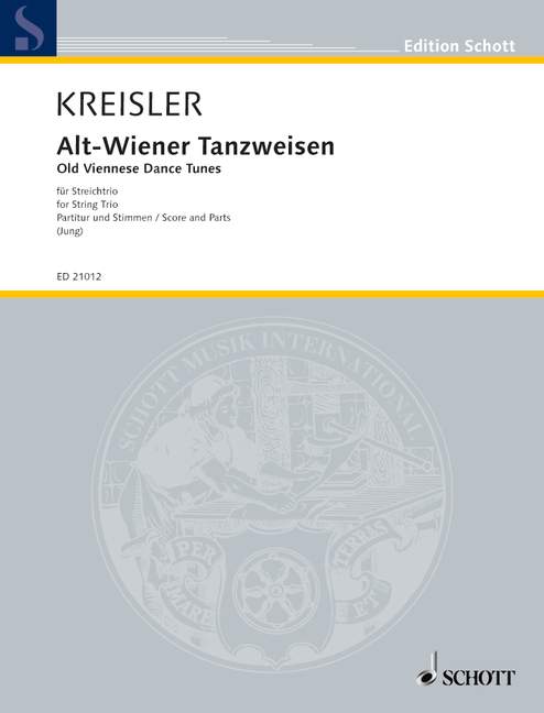 Front Cover Image Alt-Wiener Tanzweisen 