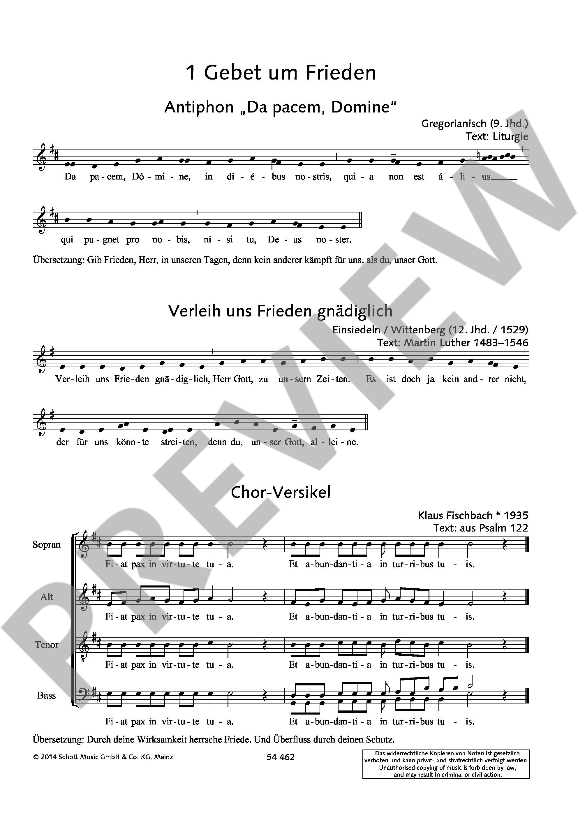 Other Cover Image Da pacem - Frieden 