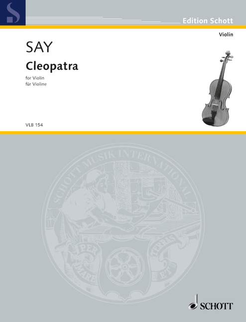 Front Cover Image Cleopatra op. 34 