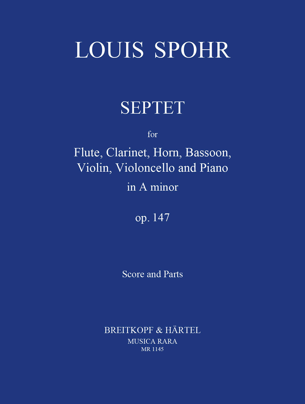 Front Cover Image Septett op. 147 a-Moll