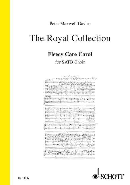 Front Cover Image Fleecy Care Carol op. 256; no. 7 