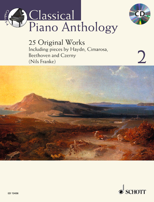 Front Cover Image Classical Piano Anthology Band 2