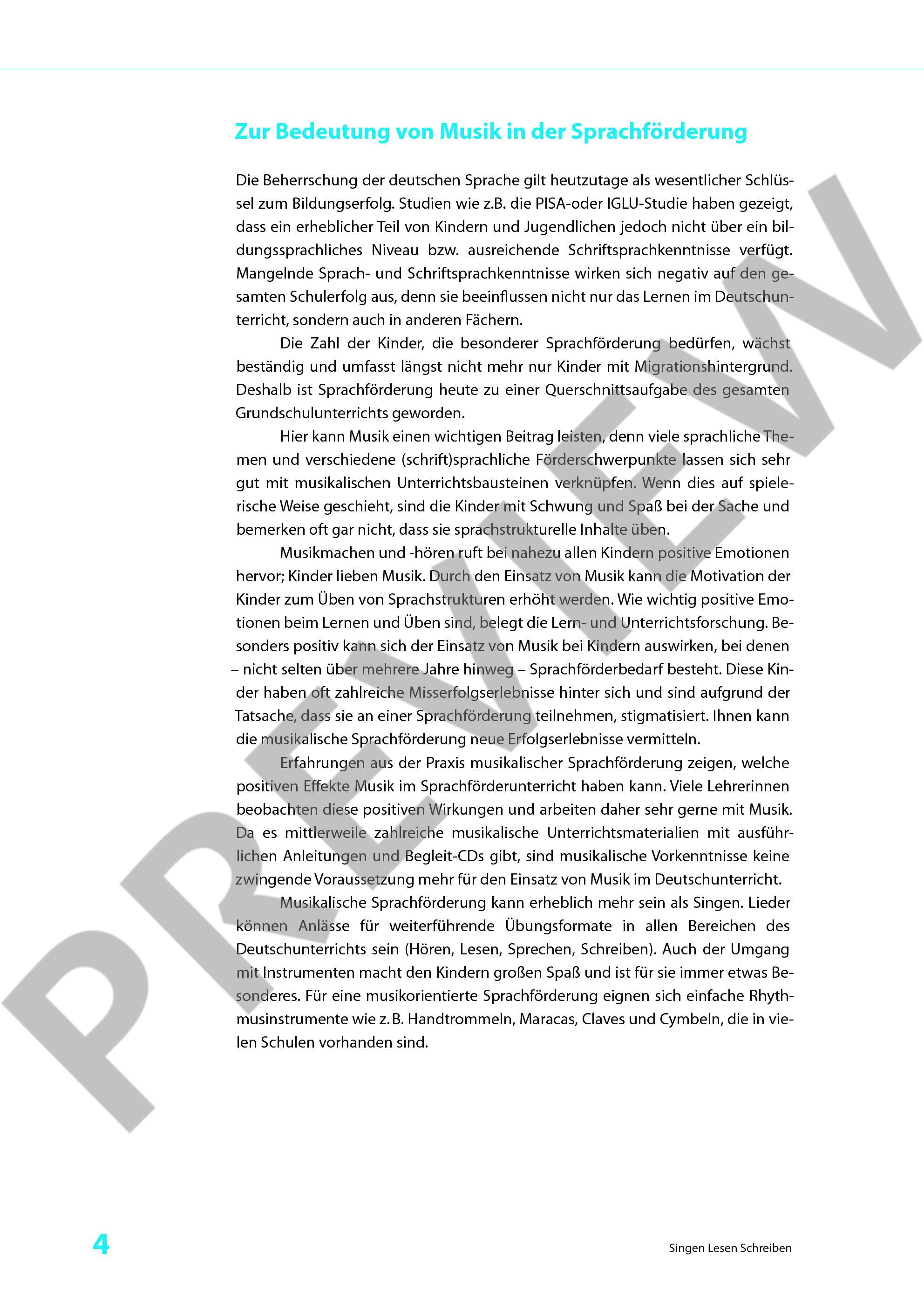 Other Cover Image Singen Lesen Schreiben 