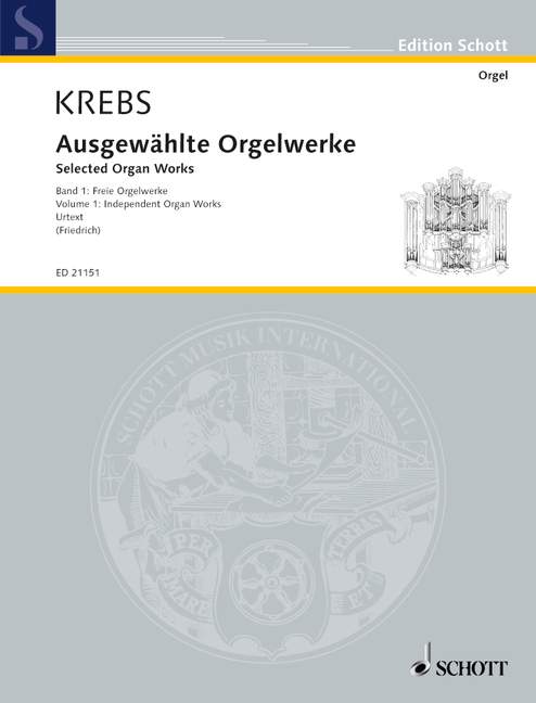 Front Cover Image Ausgewählte Orgelwerke 