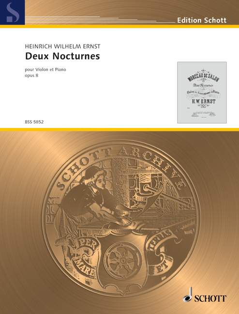 Front Cover Image Deux Nocturnes op. 8 