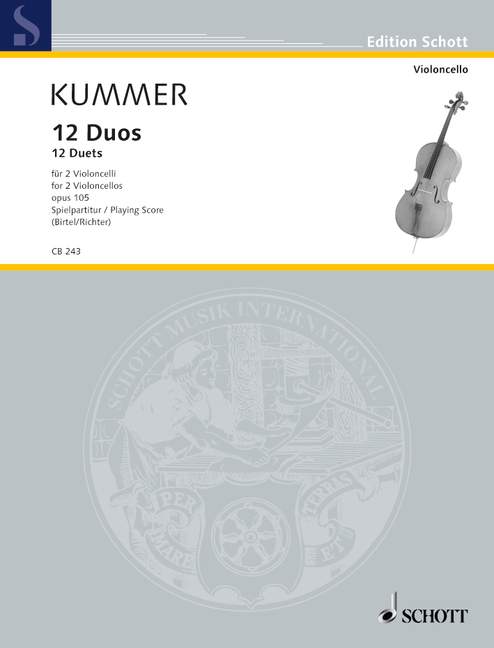 Front Cover Image 12 Duos op. 105 