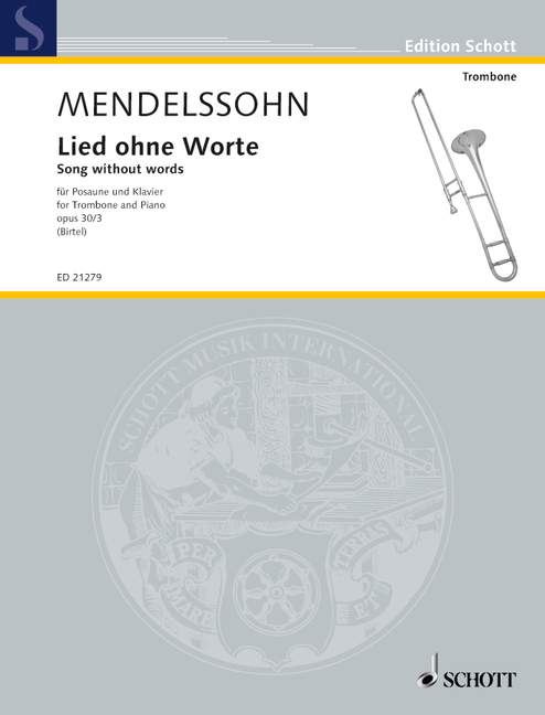 Front Cover Image Lied ohne Worte op. 30/3 