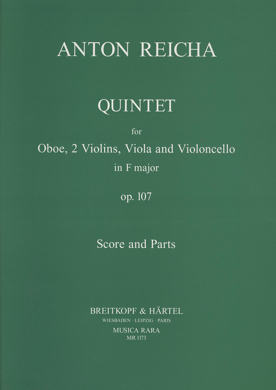 Other Cover Image Quintett in F op. 107