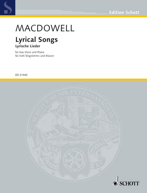 Front Cover Image Lyrische Lieder 