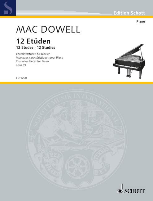 Front Cover Image 12 Etüden op. 39 