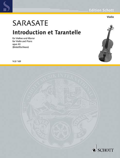 Front Cover Image Introduction et Tarantelle op. 43 