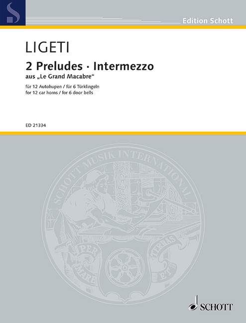 Front Cover Image 2 Preludes und Intermezzo aus "Le Grand Macabre" 