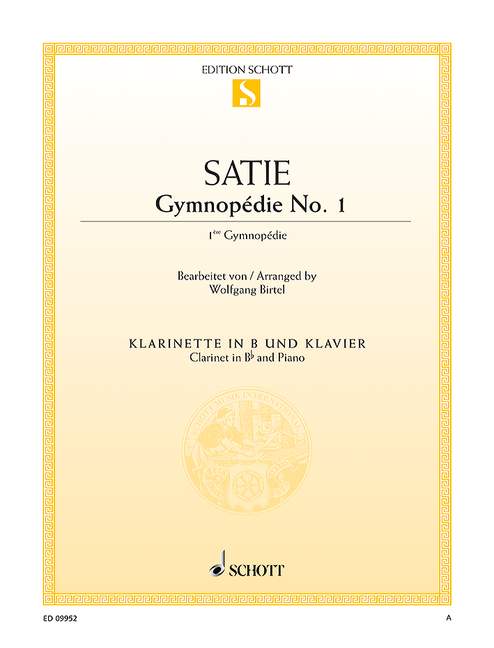Front Cover Image Gymnopédie Nr. 1 