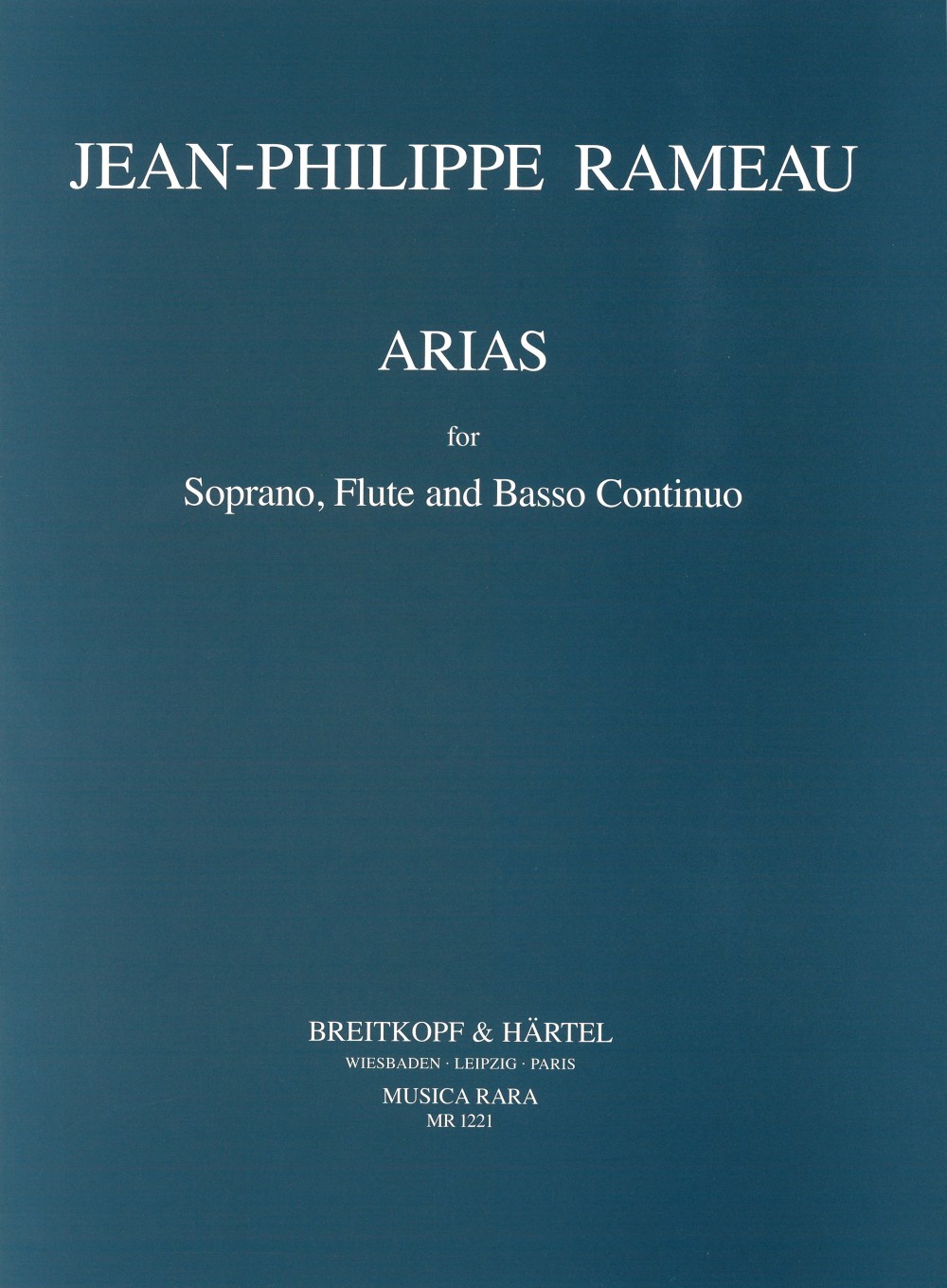 Front Cover Image Arien für Sopran