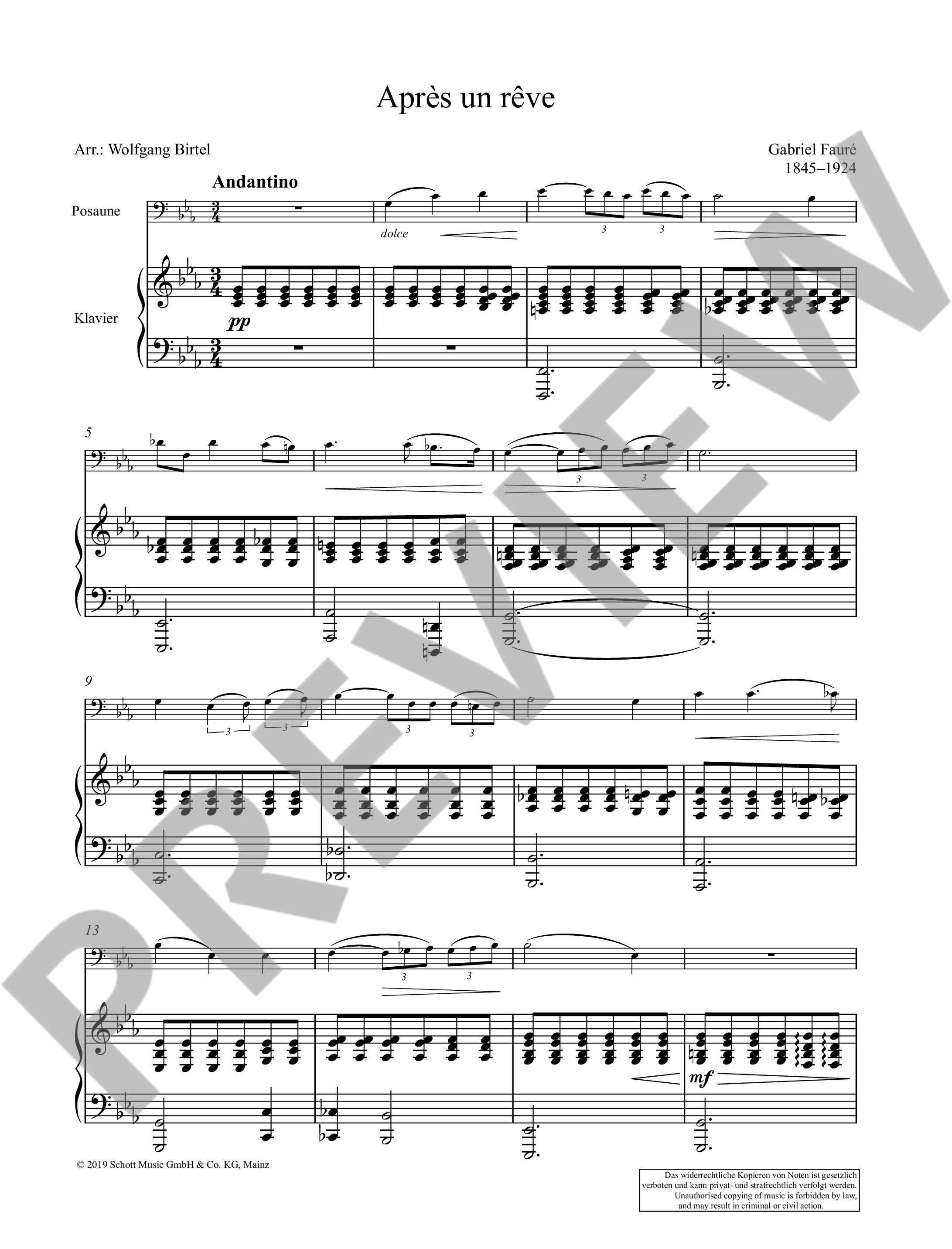 Other Cover Image Après un rêve op. 7/1 