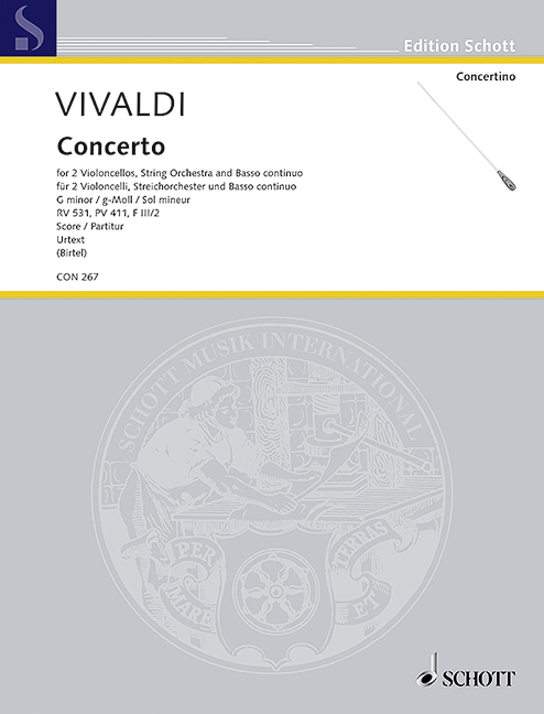 Front Cover Image Concerto g-Moll RV 531, PV 411, F III/2 