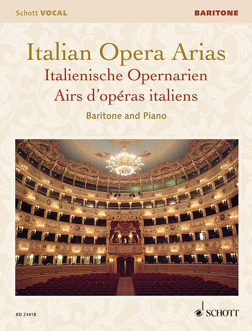 Front Cover Image Italienische Opernarien 