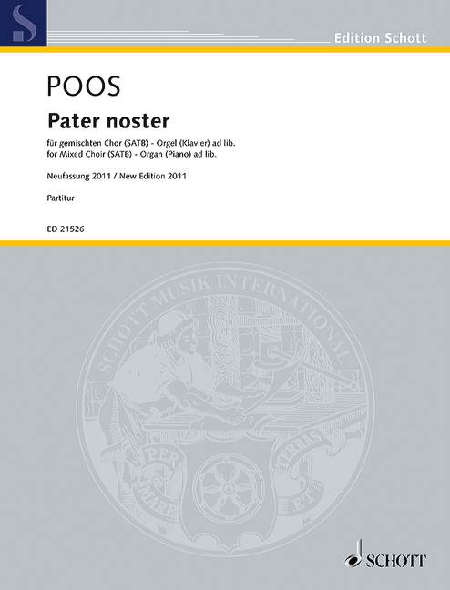 Front Cover Image Pater noster 
