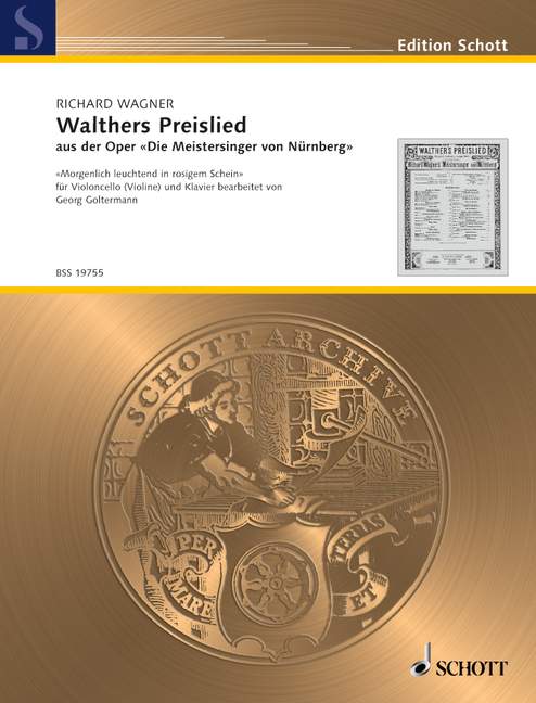 Front Cover Image Walthers Preislied WWV 96 