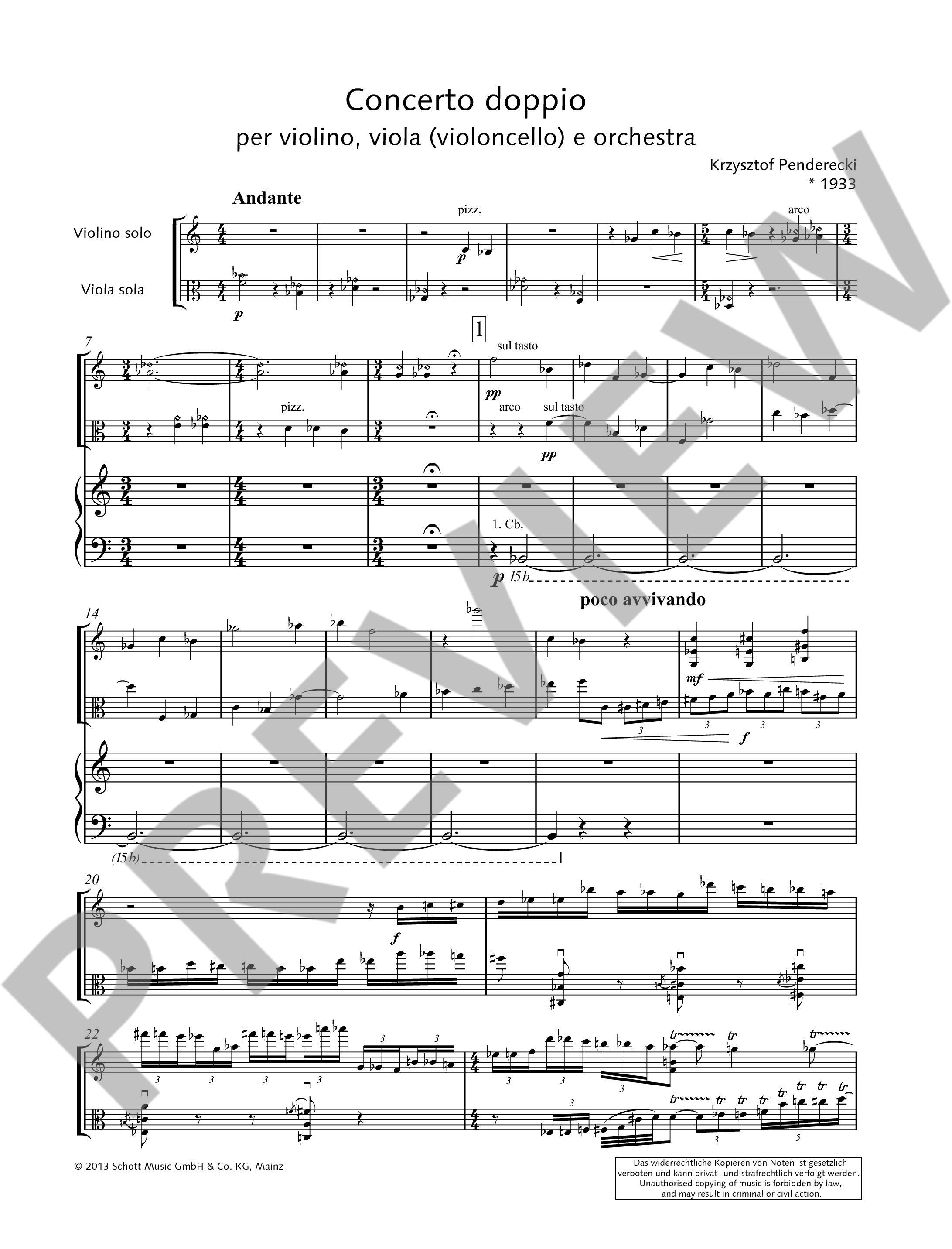 Other Cover Image Concerto doppio 