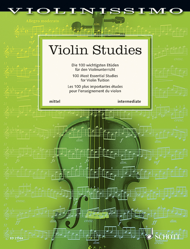 Front Cover Image Violin Studies Band 4
