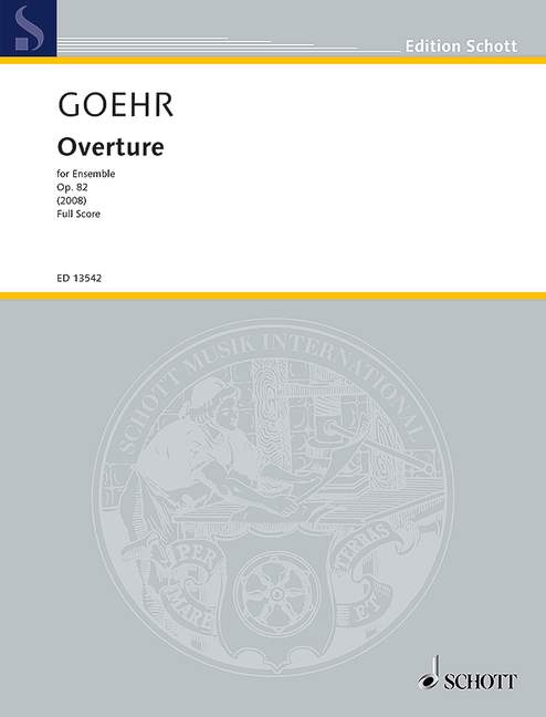 Front Cover Image Overture op. 82 
