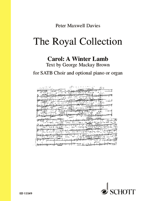 Front Cover Image Carol: A Winter Lamb 