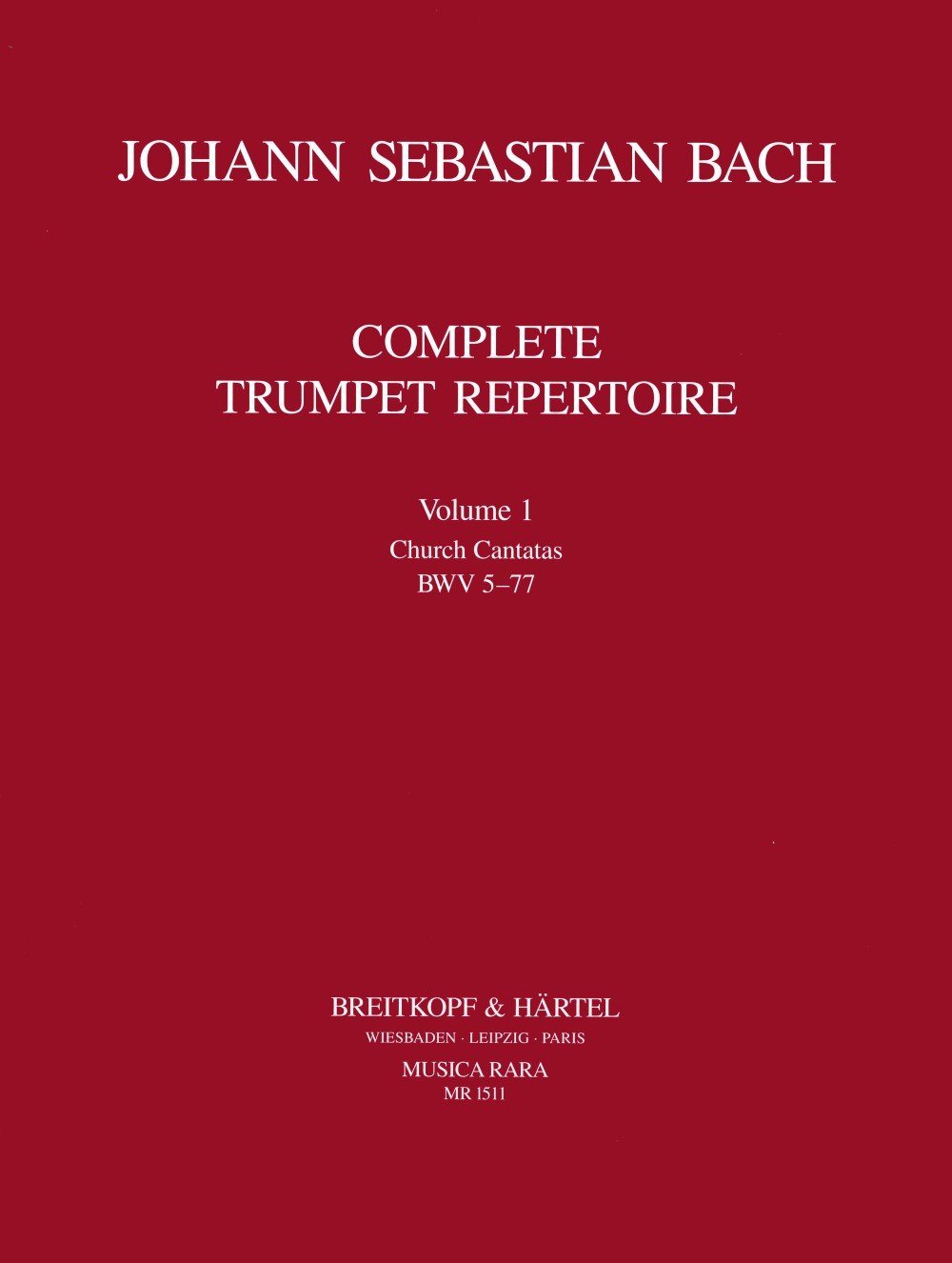 Front Cover Image Orchesterstud. Trompete Bd. I