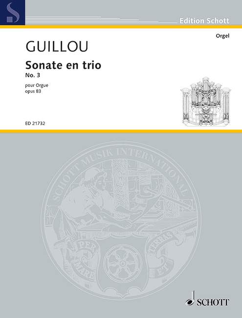 Front Cover Image Sonate en trio No. 3 op. 83 
