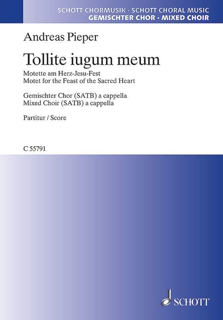 Front Cover Image Tollite iugum meum 