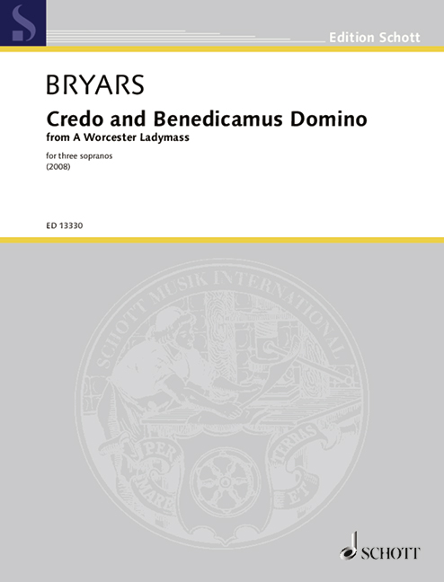 Front Cover Image Credo and Benedicamus Domino 