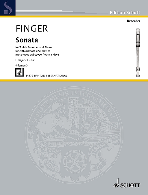 Front Cover Image Sonata F-Dur 