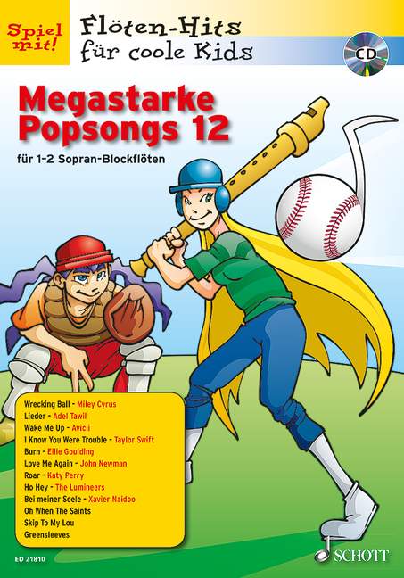 Front Cover Image Megastarke Popsongs Band 12