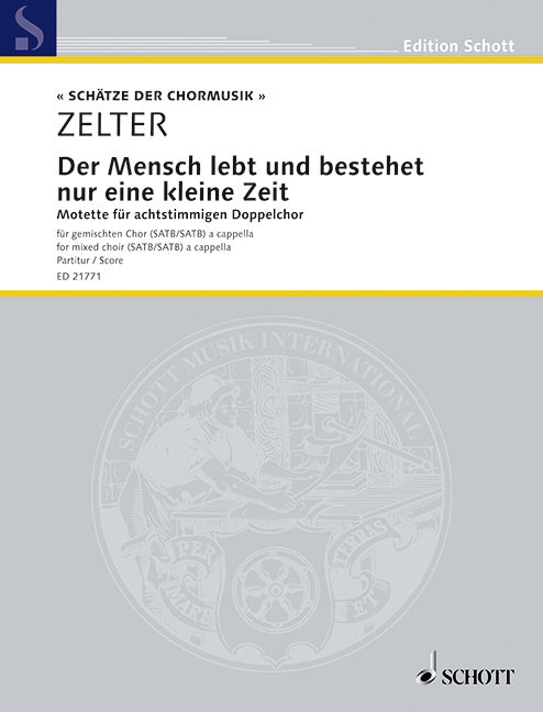 Front Cover Image Der Mensch lebt und bestehet nur eine kleine Zeit 
