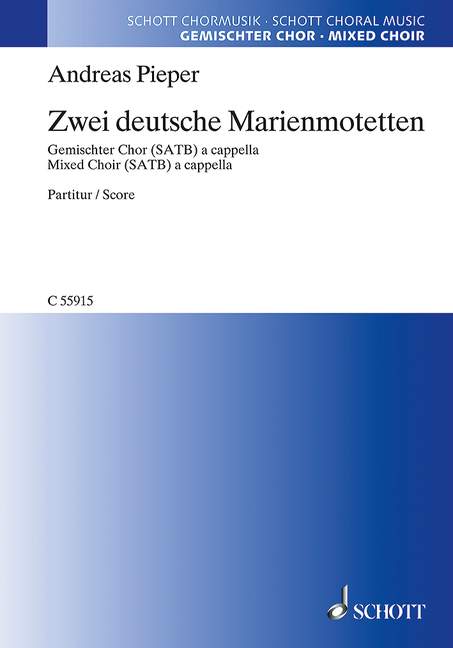 Front Cover Image Zwei deutsche Marienmotetten 