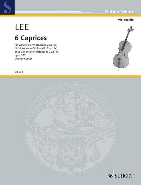 Front Cover Image 6 Caprices op. 109 