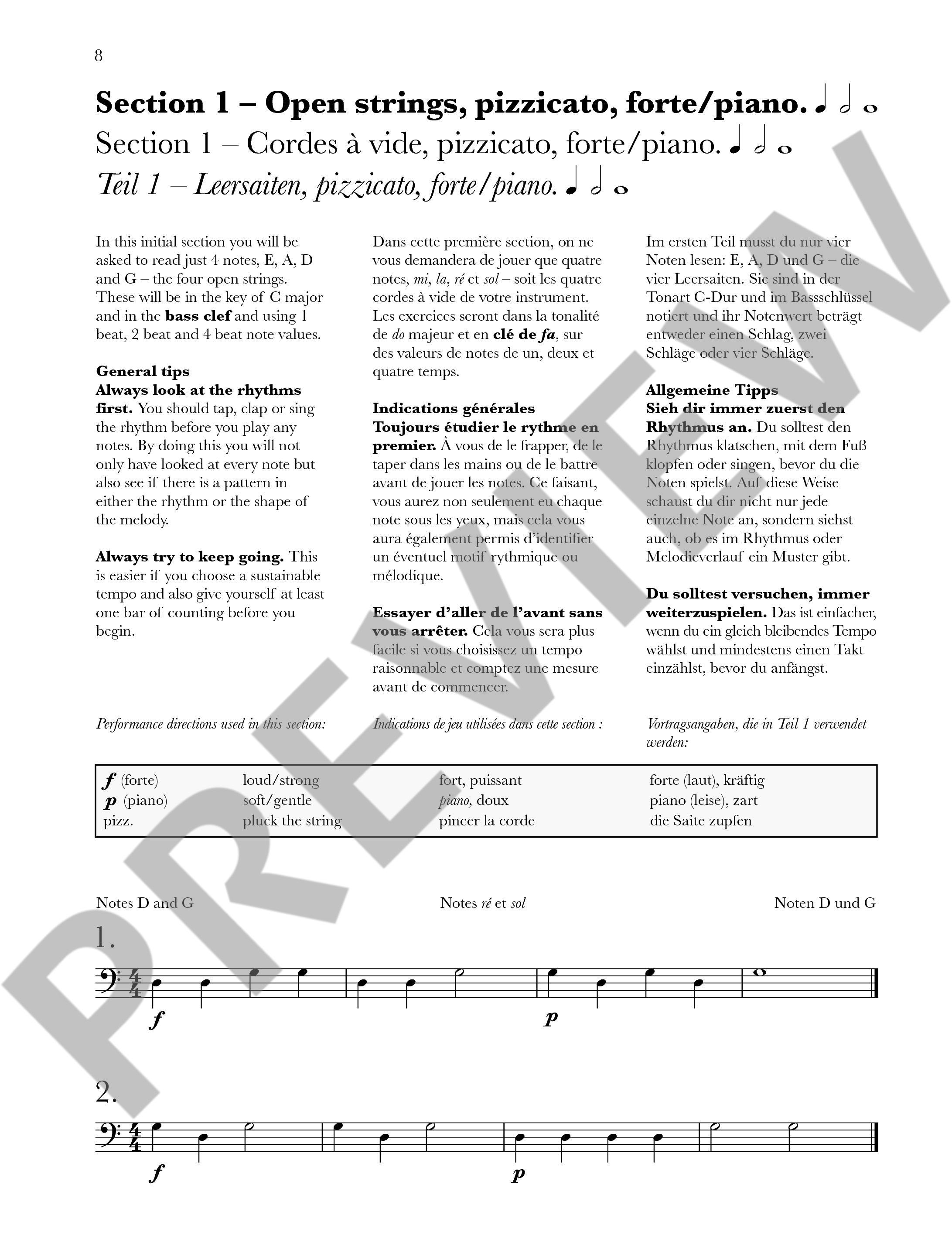 Other Cover Image Vom-Blatt-Spiel auf dem Kontrabass 