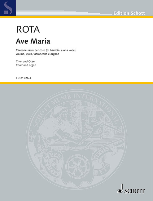 Front Cover Image Ave Maria 
