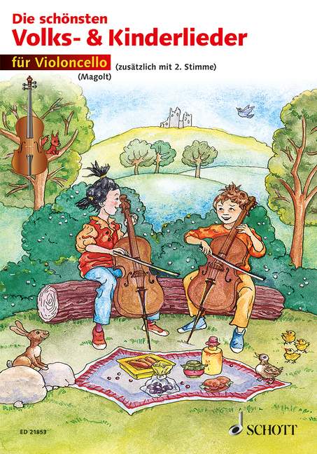 Front Cover Image Die schönsten Volks- und Kinderlieder 