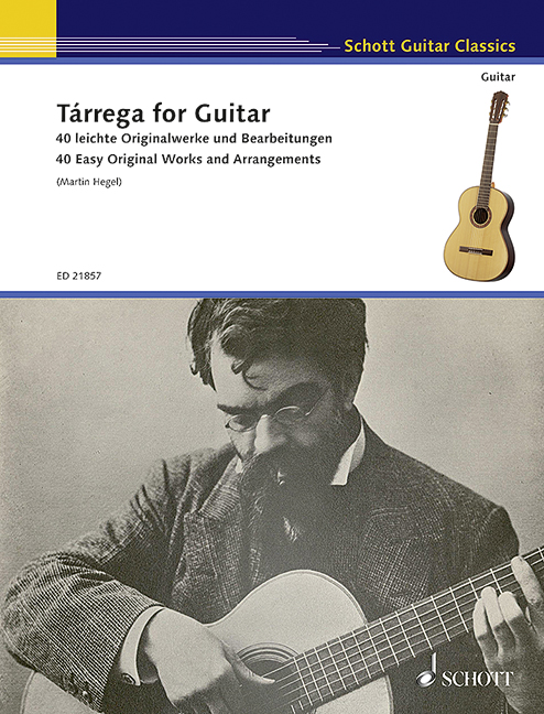Front Cover Image Tárrega for Guitar 