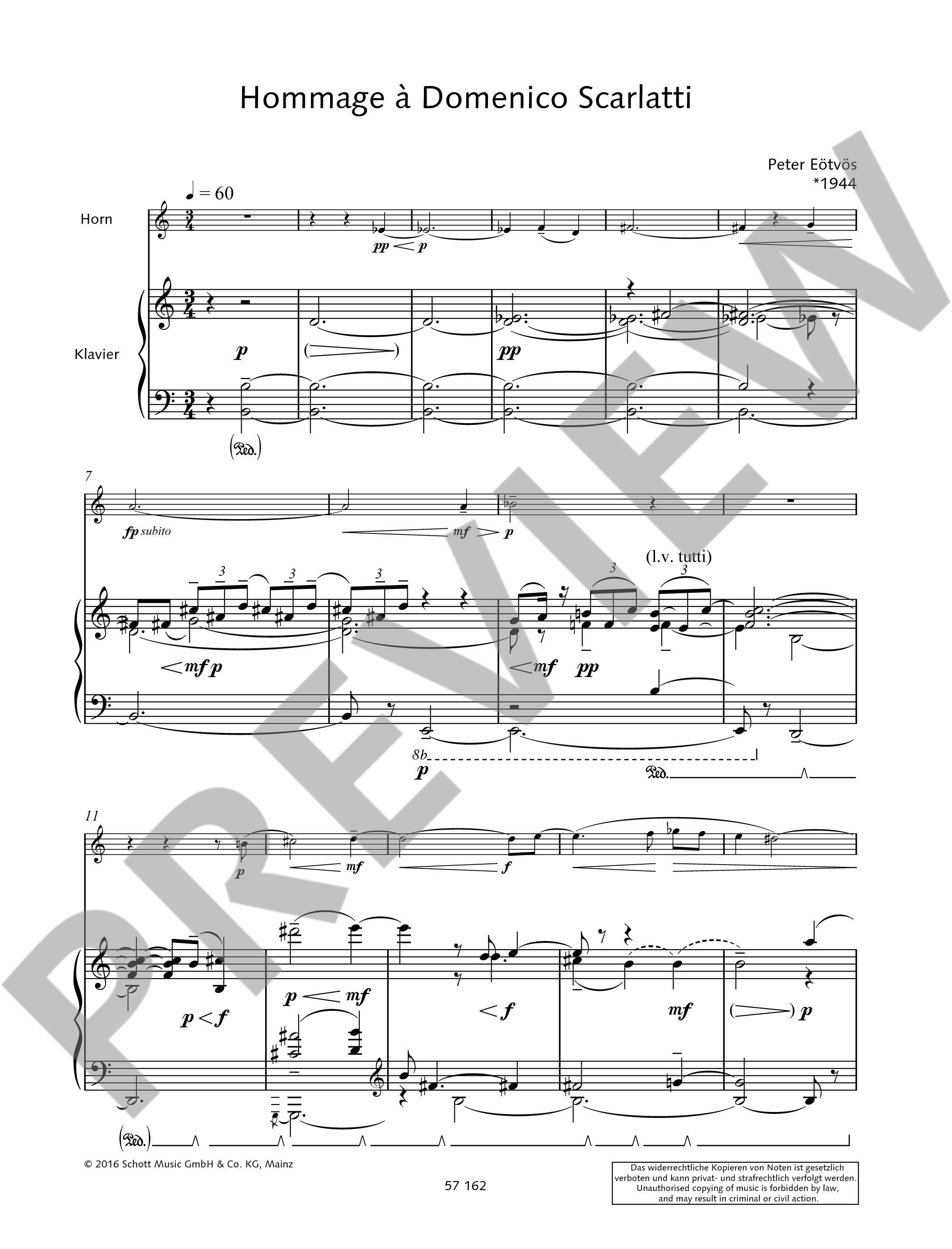 Other Cover Image Hommage à Domenico Scarlatti 