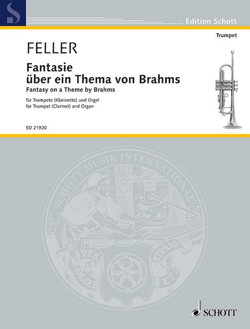 Front Cover Image Fantasie über ein Thema von Brahms 