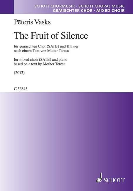 Front Cover Image The Fruit of Silence 