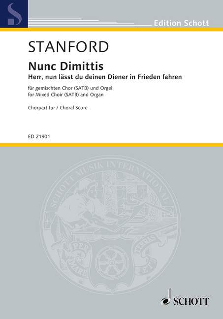 Front Cover Image Nunc Dimittis op. 115 