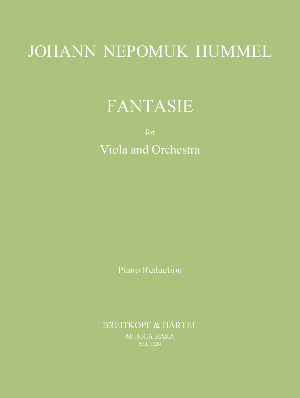 Front Cover Image Fantasie