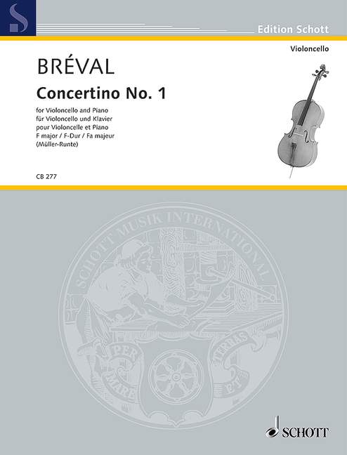 Front Cover Image Concertino No. 1 F-Dur 