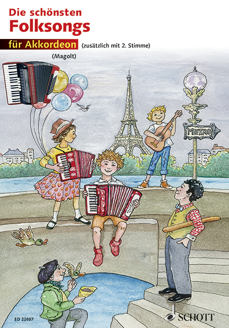 Front Cover Image Die schönsten Folksongs 