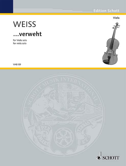 Front Cover Image …verweht 