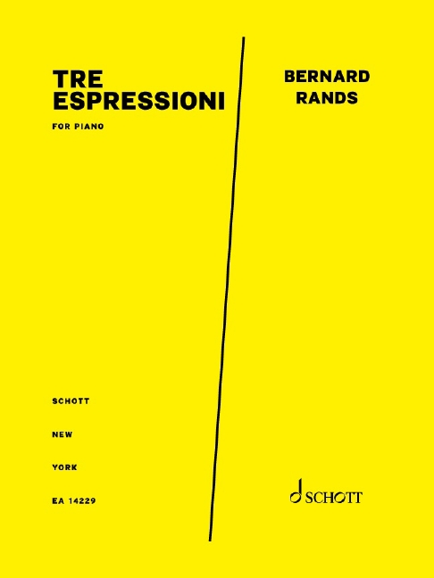Front Cover Image Tre Espressioni 